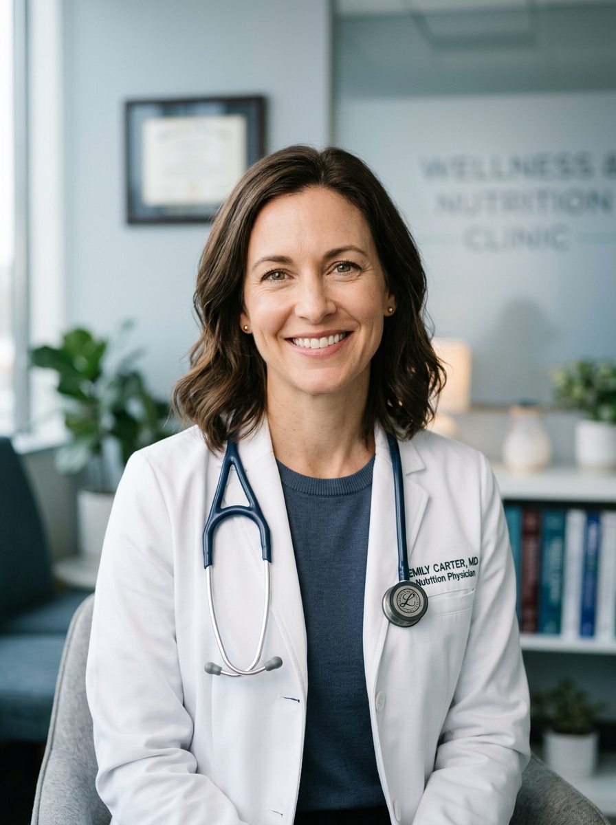 Dr. Emily Carter, MD – Carter Nutrition & Wellness Clinic