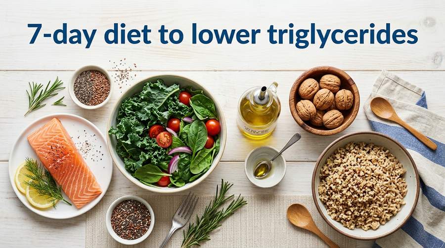 7 Day Diet to Lower Triglycerides: A Simple Meal Plan That Works
