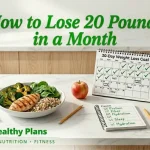 How to Lose 20 Pounds in a Month With a Realistic Plan