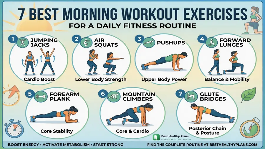 7 Best Morning Workout Exercises for a Daily Fitness Routine