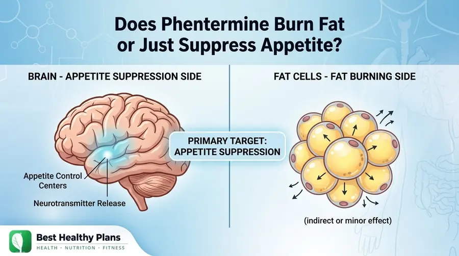 Does Phentermine Burn Fat or Just Suppress Appetite? The Full Truth